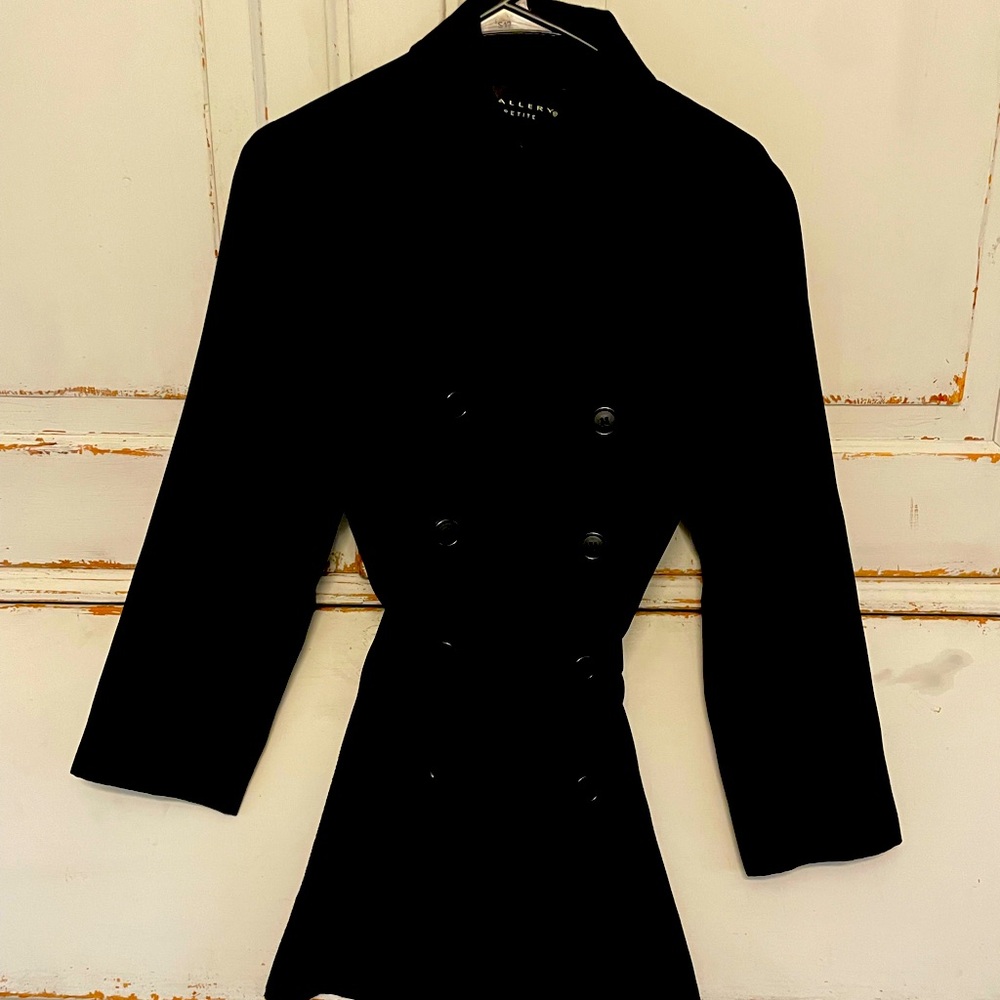 Black rain, jacket, classy